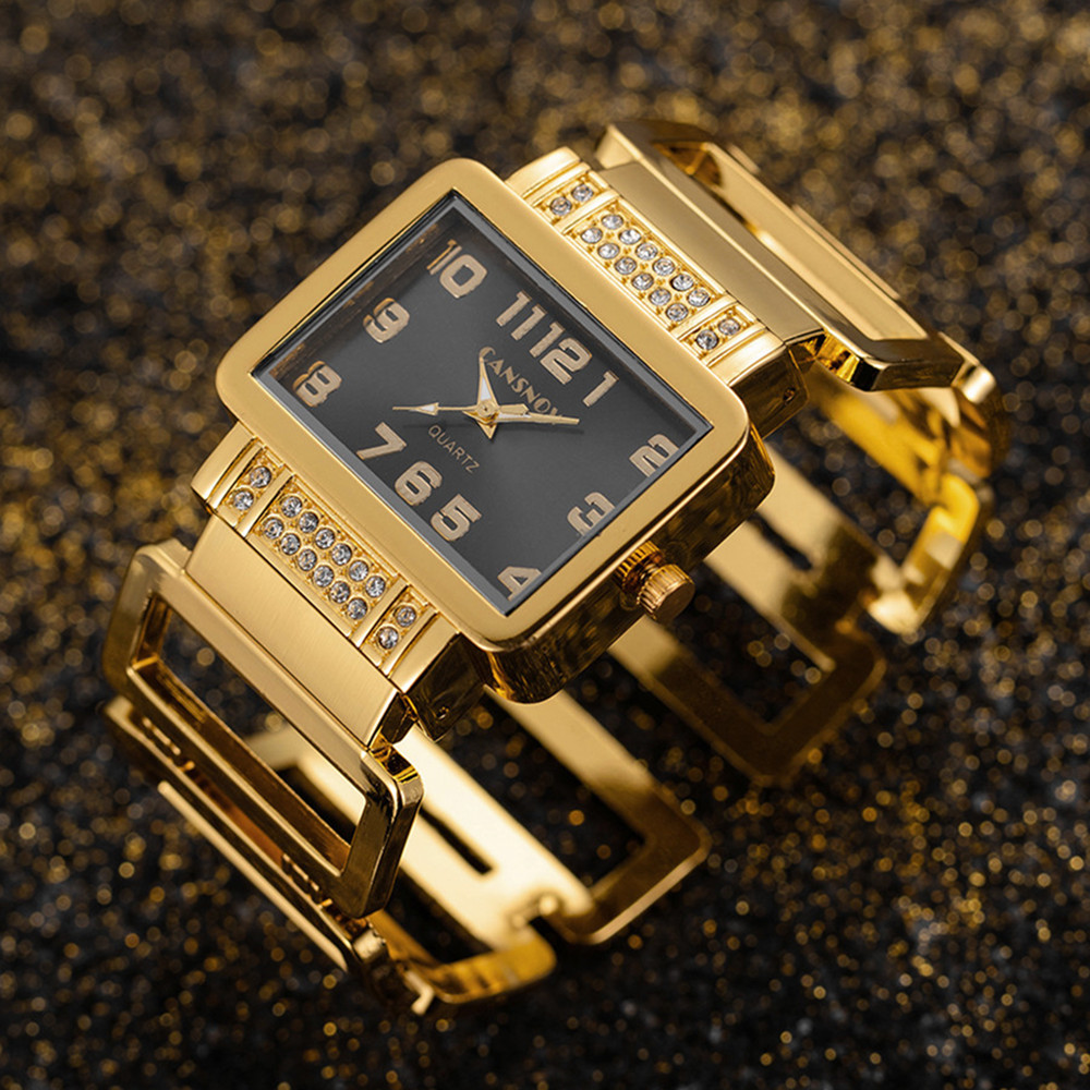 Jewelry Watches Gold - Cansnow Orologio da polso da donna
