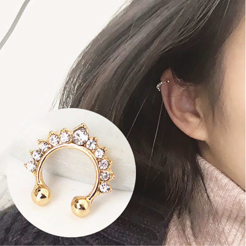 Ear Cuff No Piercing - 1PC Clip per naso a forma