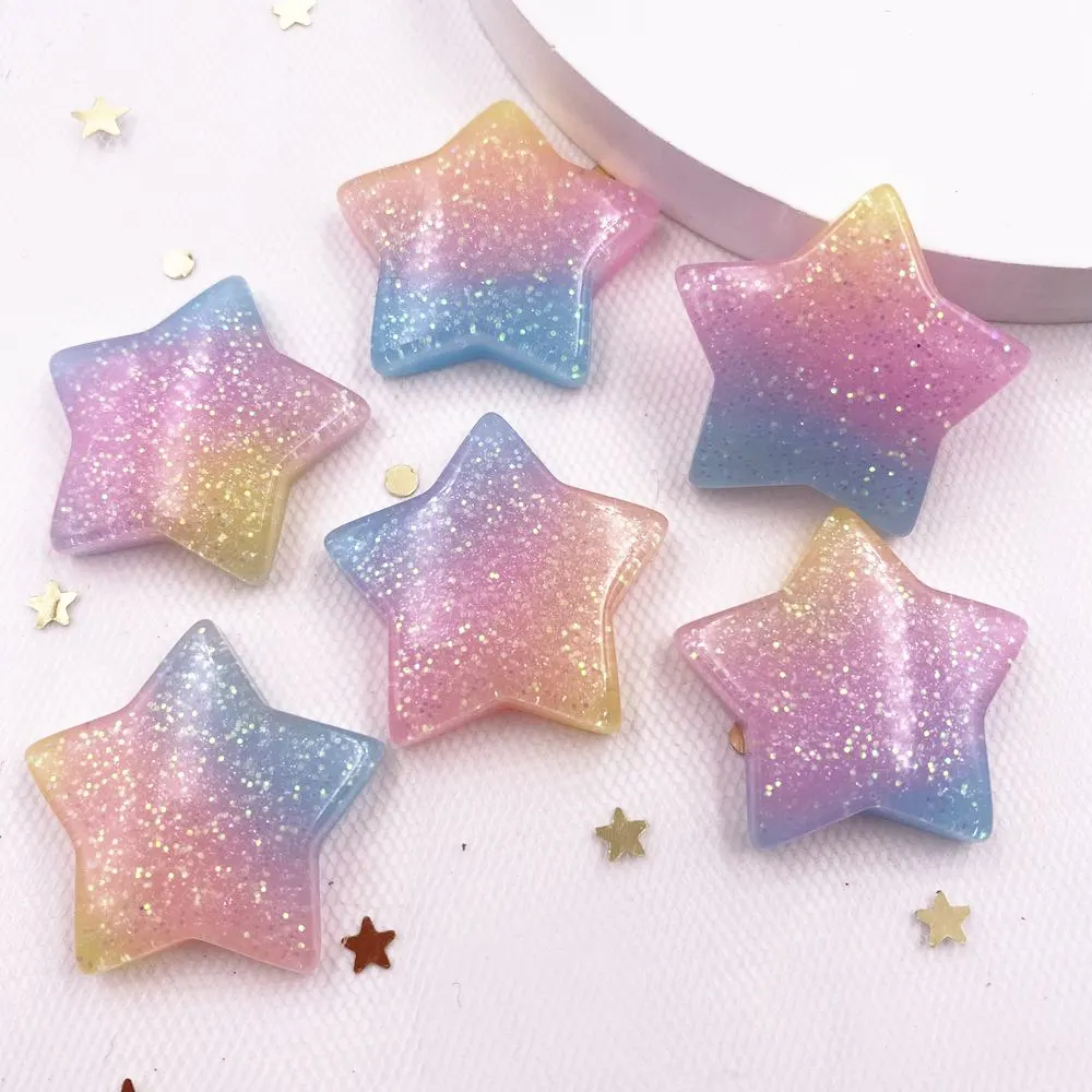 Paradise Jewelry & Watches Llc Miami - 10 PZ Glitter Kawaii Resina Colorata