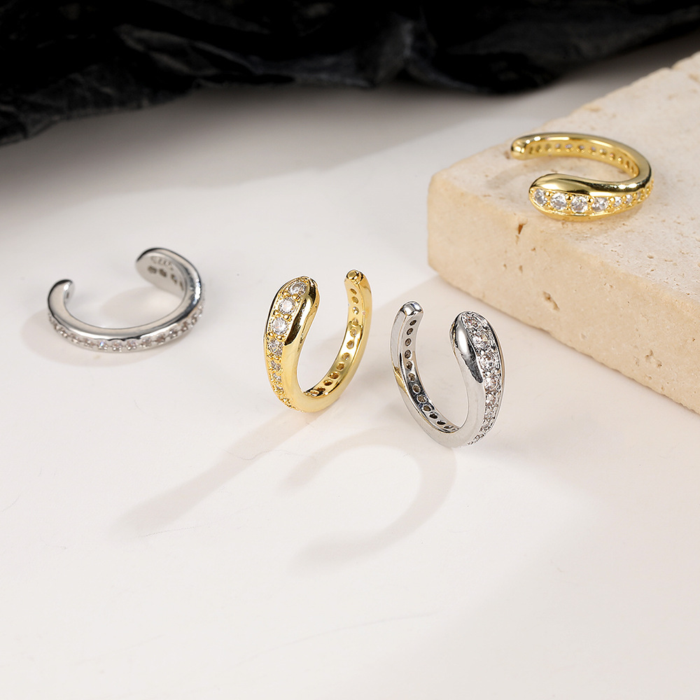 Ear Cuff No Piercing - Orecchini a clip in vero argento