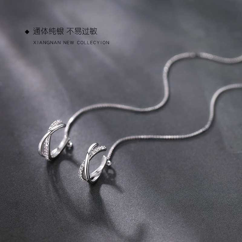 Orecchini a clip con doppia ca - Ear Cuff No Piercing recensione e prezzo