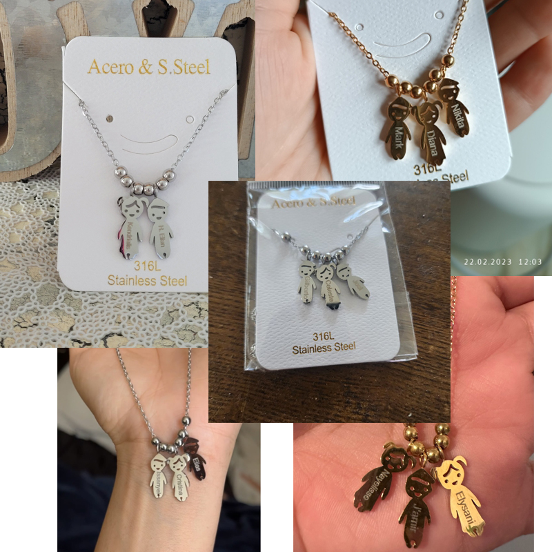 Collana personalizzata con cio - Engraved Name Necklace recensione e prezzo