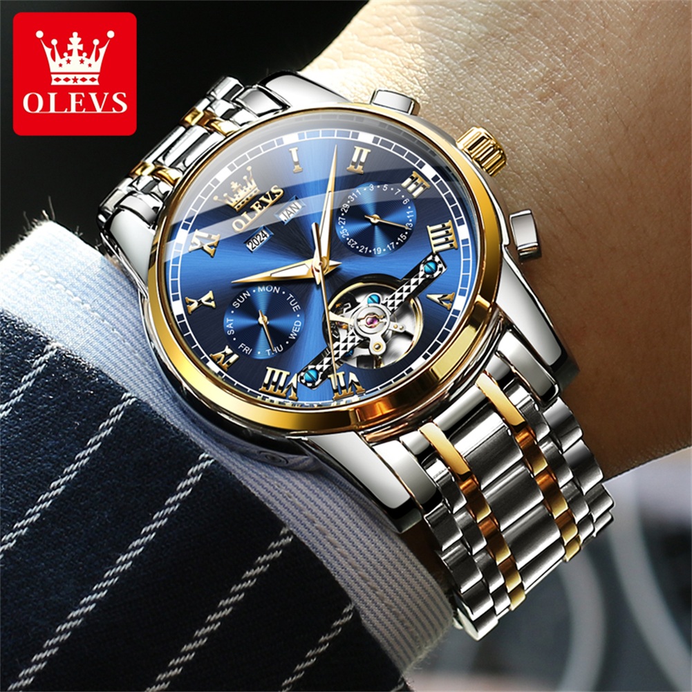 OLEVS 6607 Orologi da uomo aut - Automatic Watch Winder recensione e prezzo