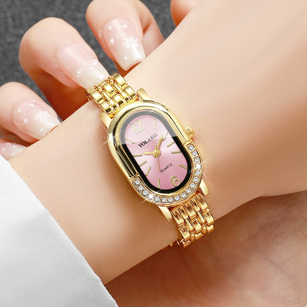 Orologio da donna di lusso con - Jewelry Watches Gold recensione e prezzo