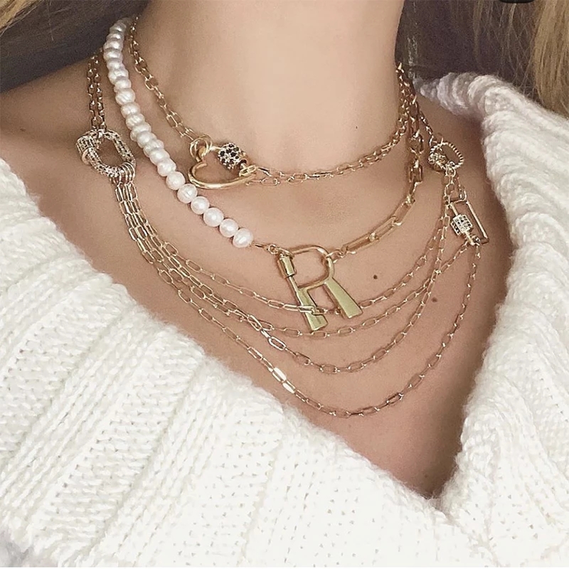 Juya 18K Placcato Oro 26 Lette - Engraved Name Necklace recensione e prezzo