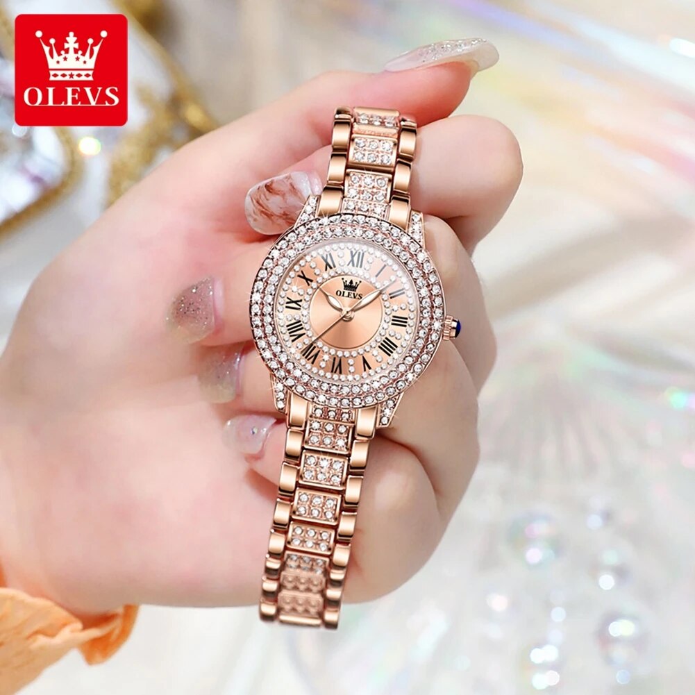 OLEVS 9943 Orologio al quarzo  - Jewelry Watches Gold recensione e prezzo