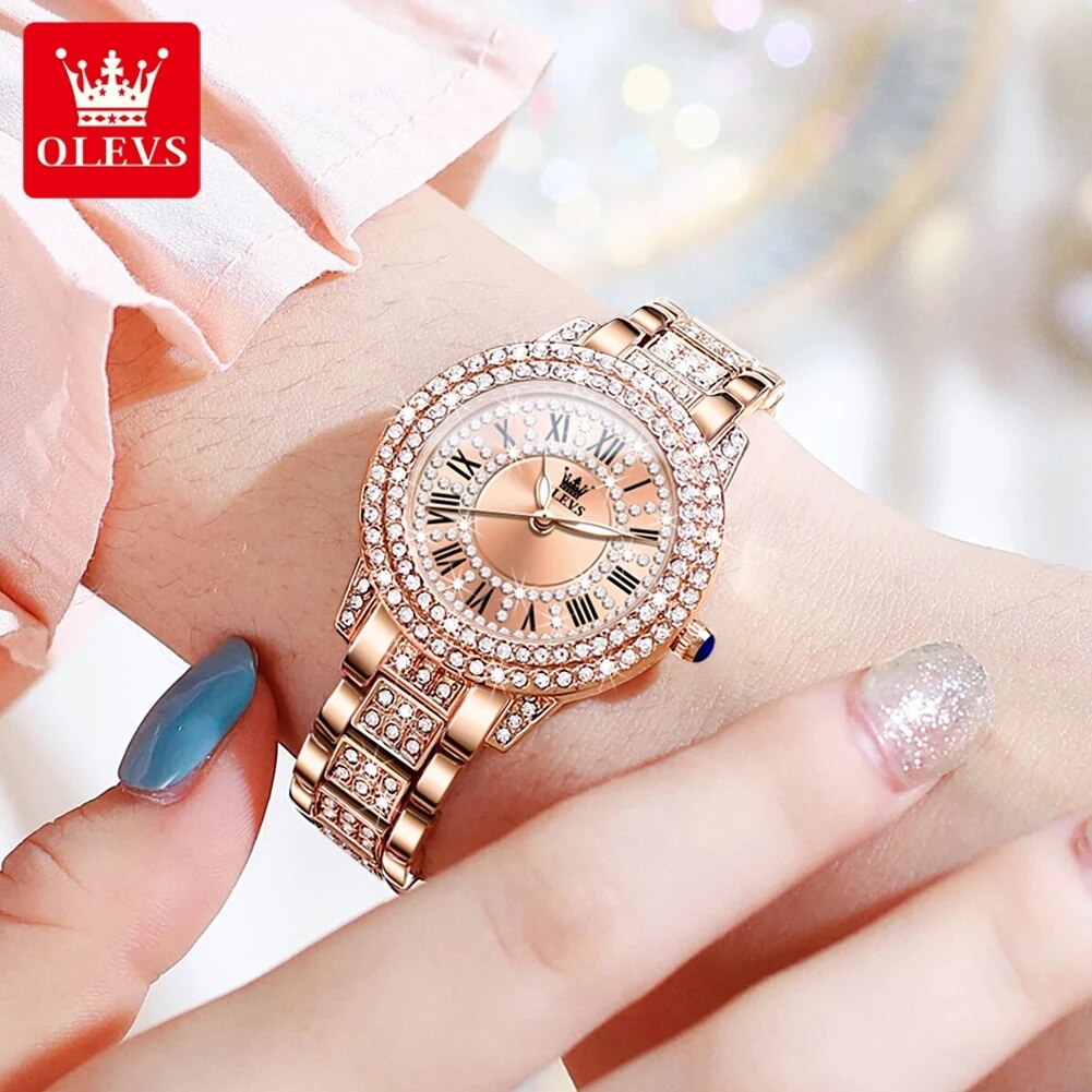 OLEVS 9943 Orologio al quarzo  - Jewelry Watches Gold recensione e prezzo