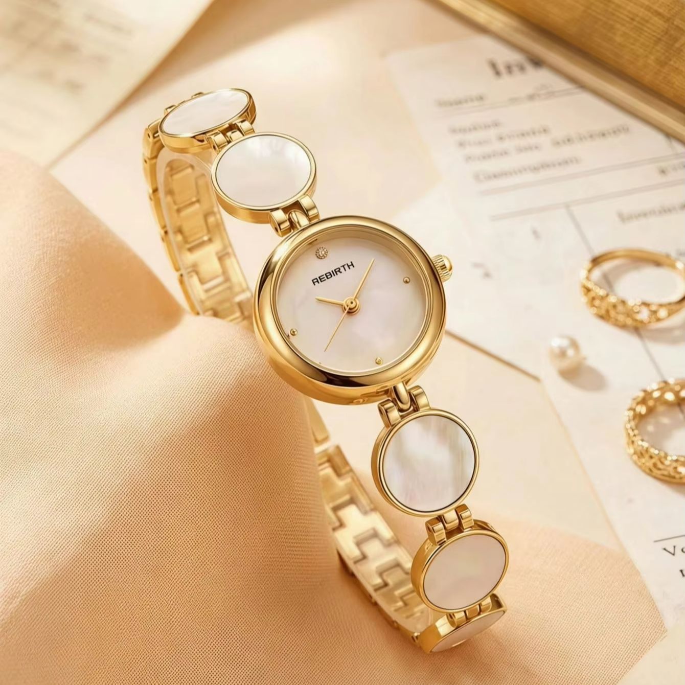 Orologio da donna al quarzo in - Jewelry Watches Gold recensione e prezzo