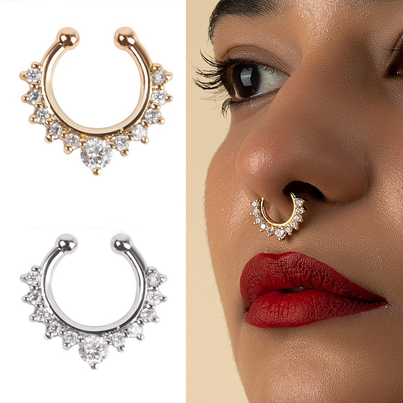 1PC Clip per naso a forma di U - Ear Cuff No Piercing recensione e prezzo