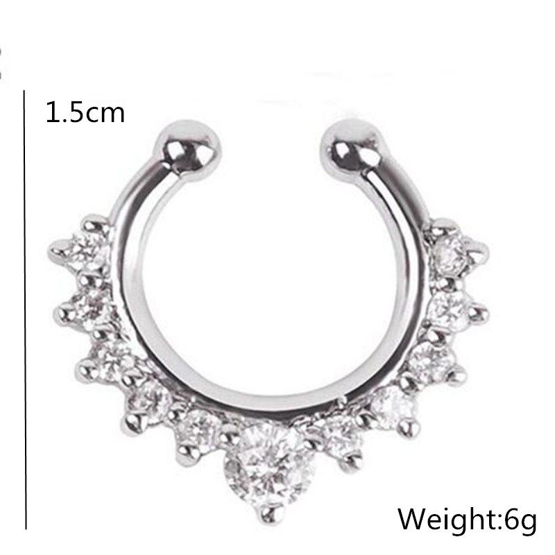 1PC Clip per naso a forma di U - Ear Cuff No Piercing recensione e prezzo