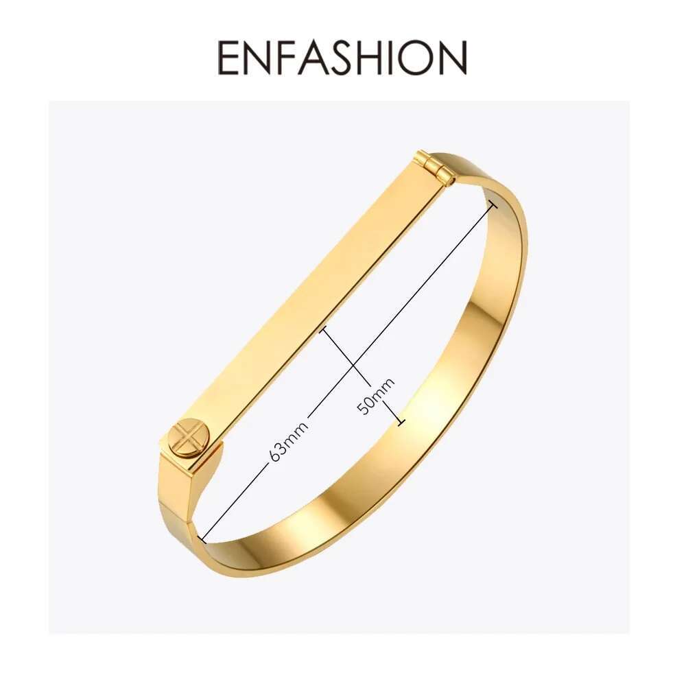 Enfashion Bracciale con nome i - Cuff Bangle Bracelet recensione e prezzo