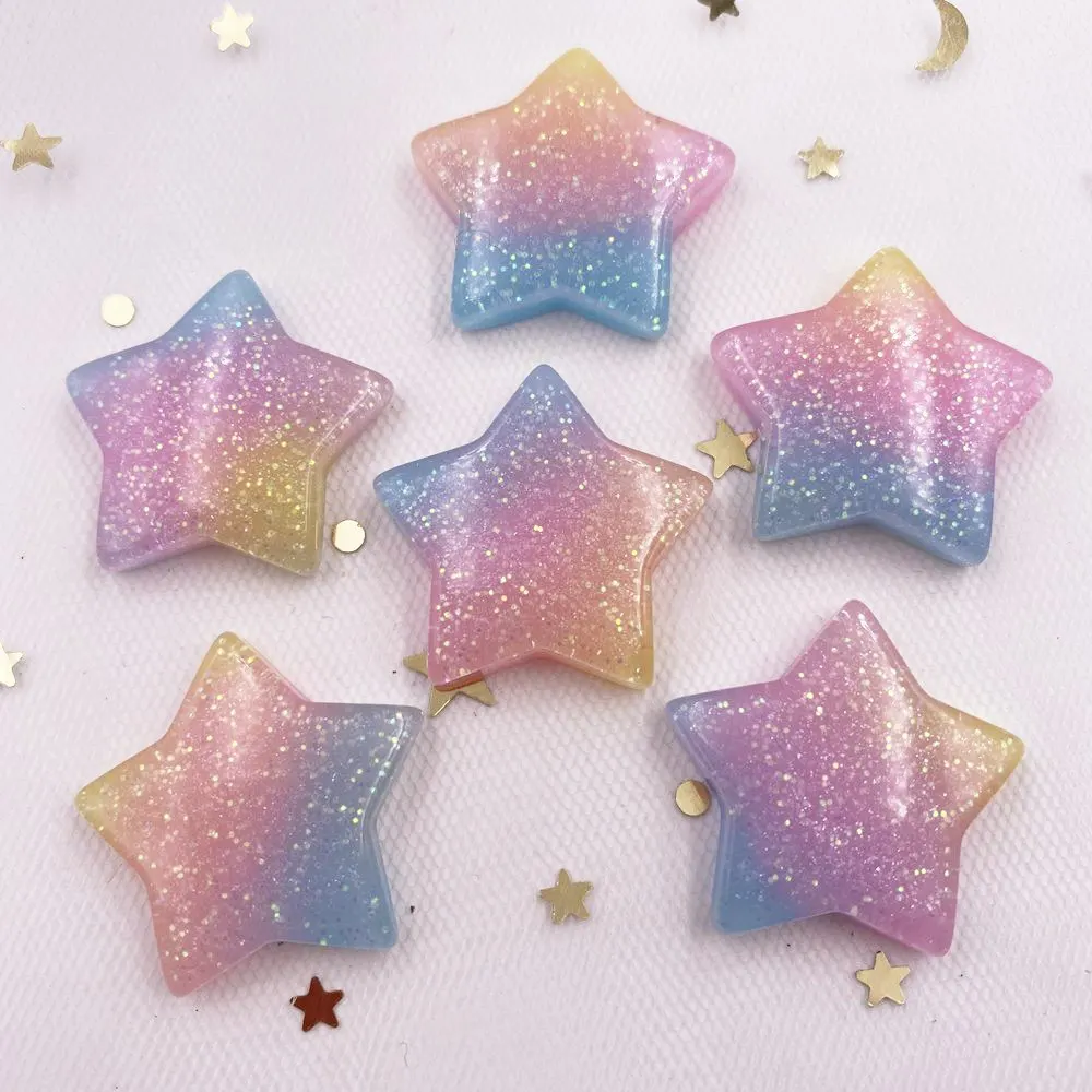 10 PZ Glitter Kawaii Resina Co - Paradise Jewelry & Watches Llc Miami recensione e prezzo