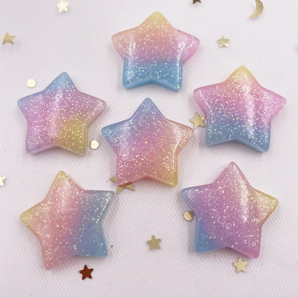 10 PZ Glitter Kawaii Resina Co - Paradise Jewelry & Watches Llc Miami recensione e prezzo