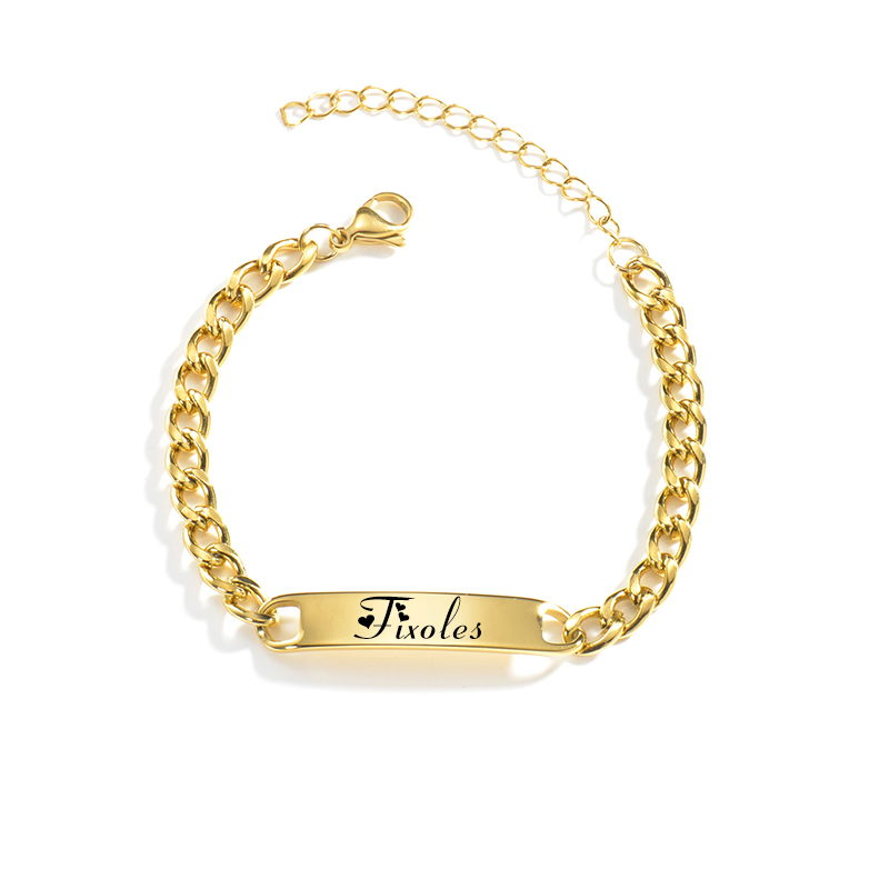 Goxijite Collana con nome inci - Engraved Name Necklace recensione e prezzo