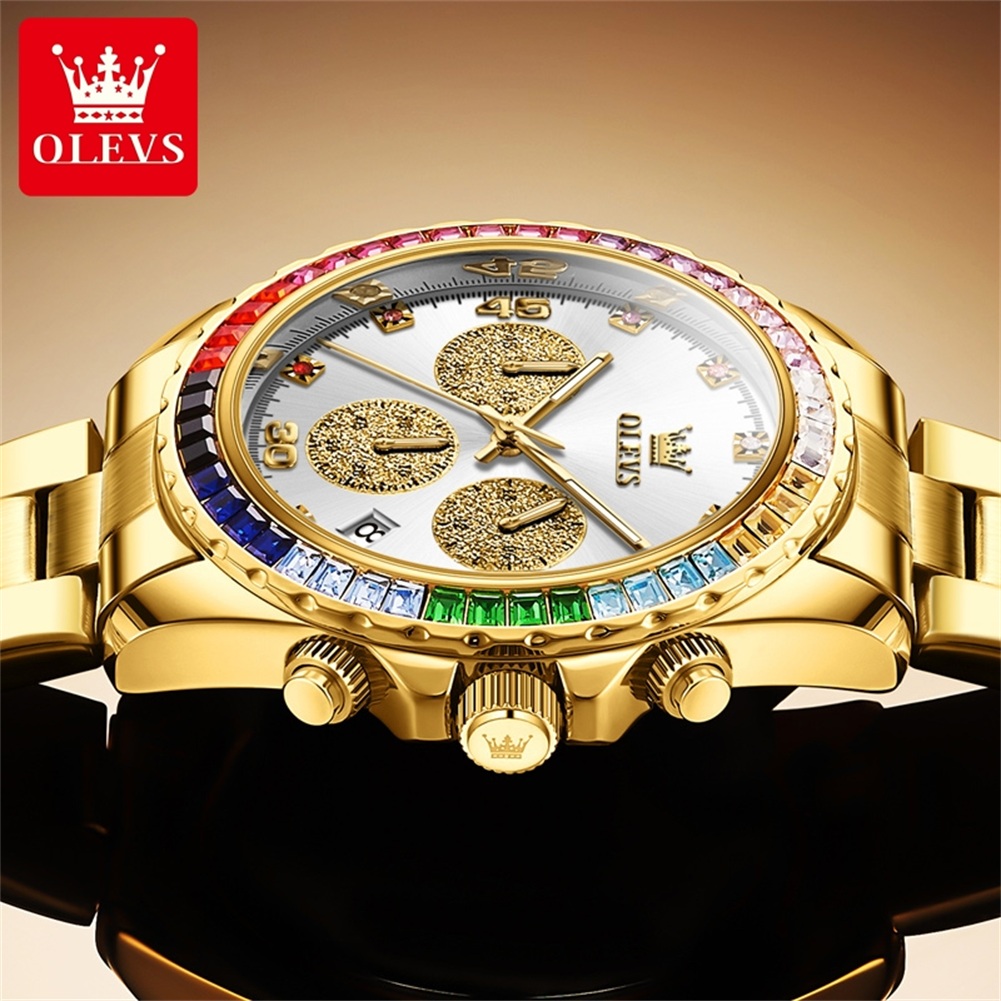 OLEVS 2939 Orologio di lusso c - Rolex Watch Datejust recensione e prezzo