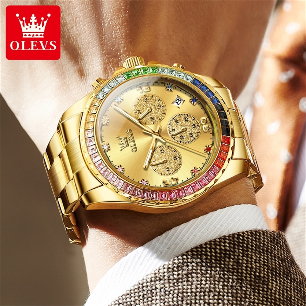 OLEVS 2939 Orologio di lusso c - Rolex Watch Datejust recensione e prezzo