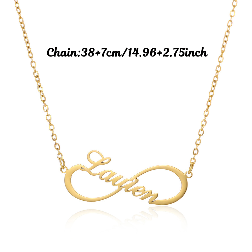 Collane Infinity Personalizzat - Engraved Name Necklace recensione e prezzo