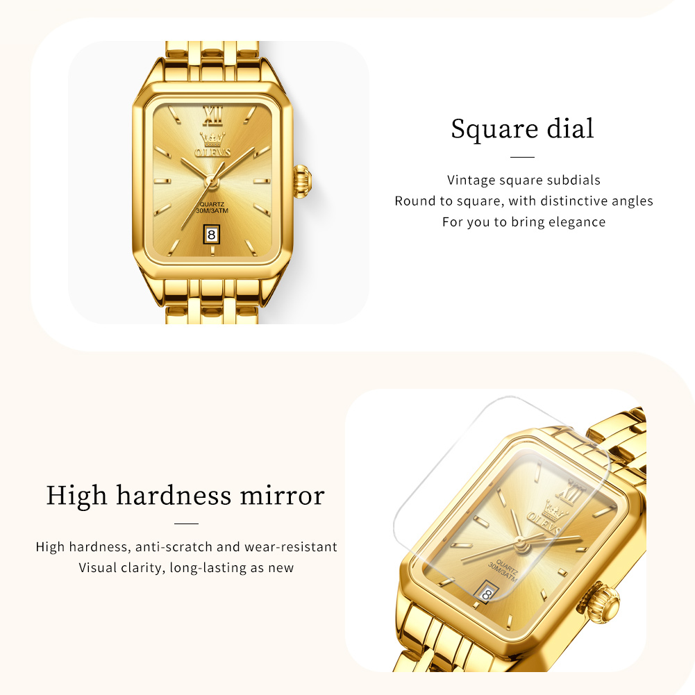OLEVS Orologi da donna di luss - Jewelry Watches Gold recensione e prezzo