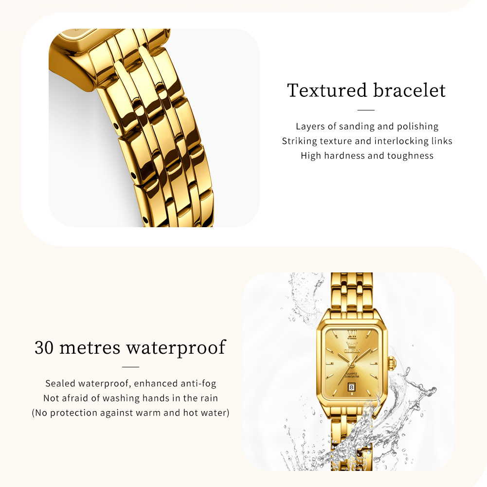 OLEVS Orologi da donna di luss - Jewelry Watches Gold recensione e prezzo