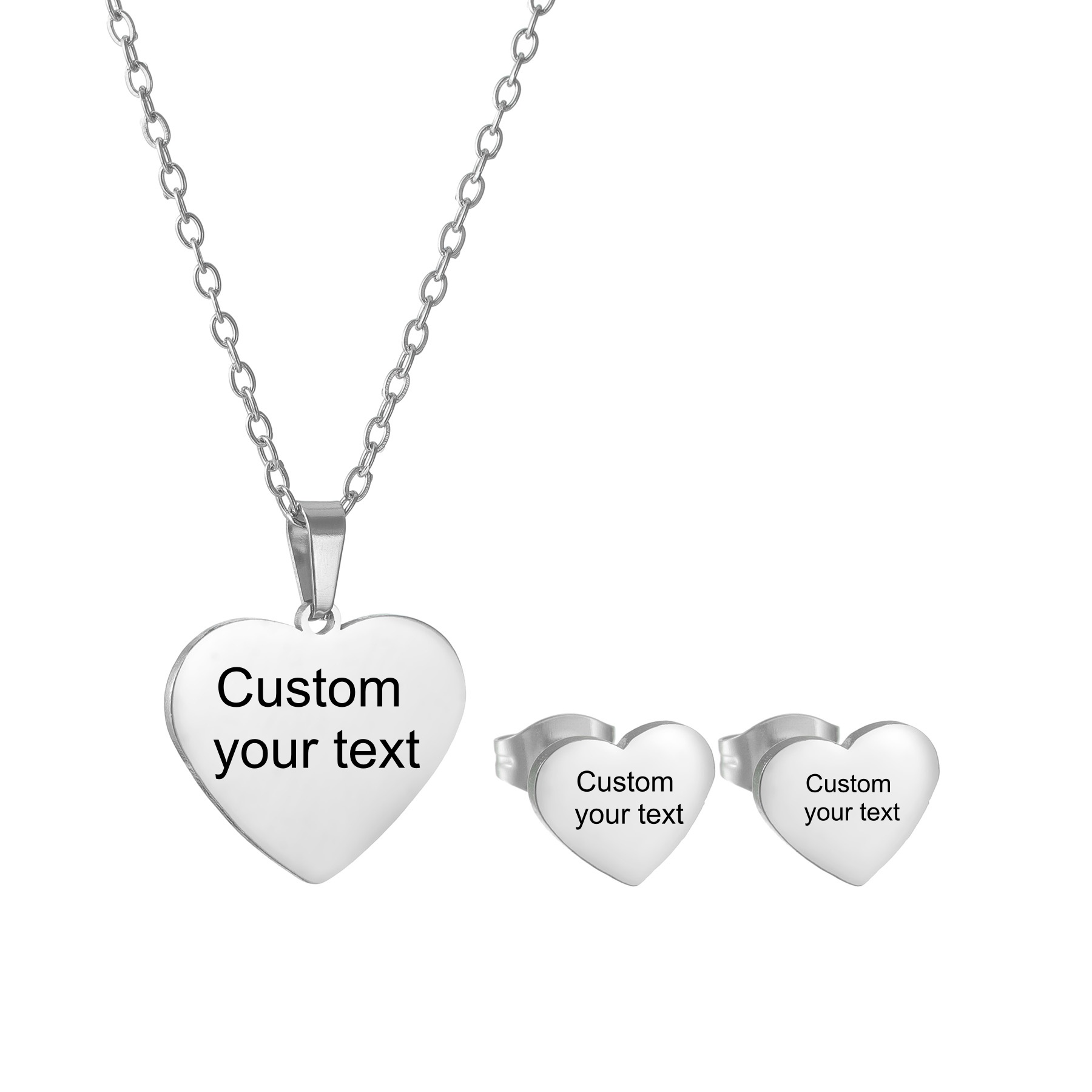 Set di Gioielli Personalizzati - Engraved Name Necklace recensione e prezzo