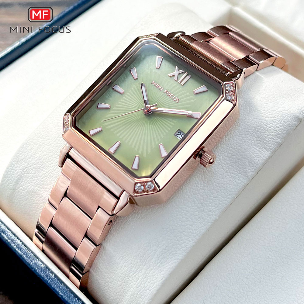 MINI FOCUS quadrante quadrato  - Jewelry Watches Gold recensione e prezzo