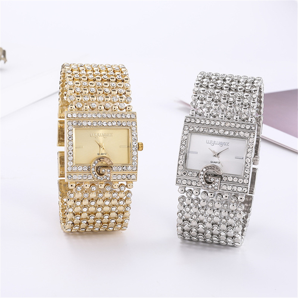 Semplici orologi quadrati in o - Jewelry Watches Gold recensione e prezzo