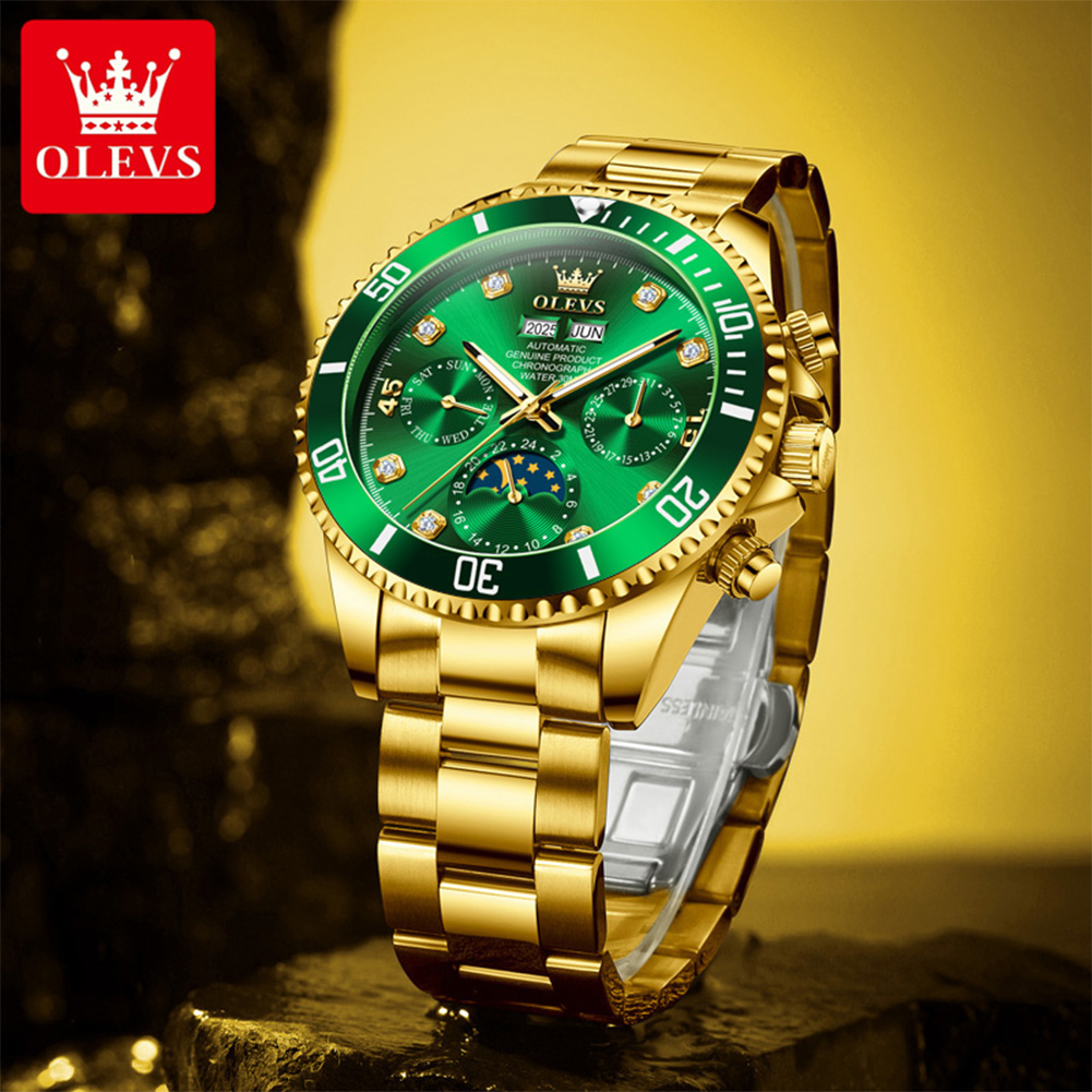 OLEVS 6729 Orologio automatico - Rolex Watch Datejust recensione e prezzo