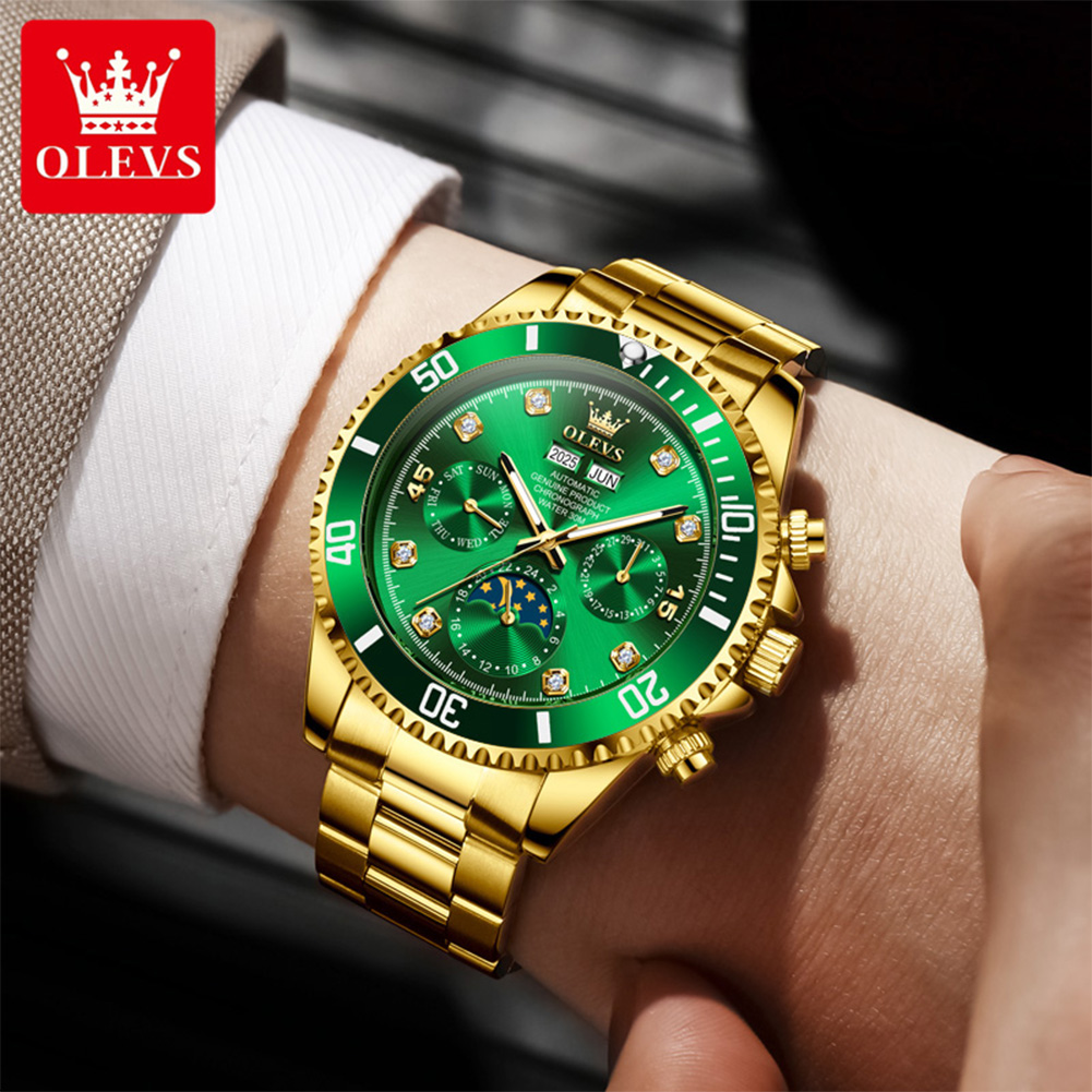OLEVS 6729 Orologio automatico - Rolex Watch Datejust recensione e prezzo