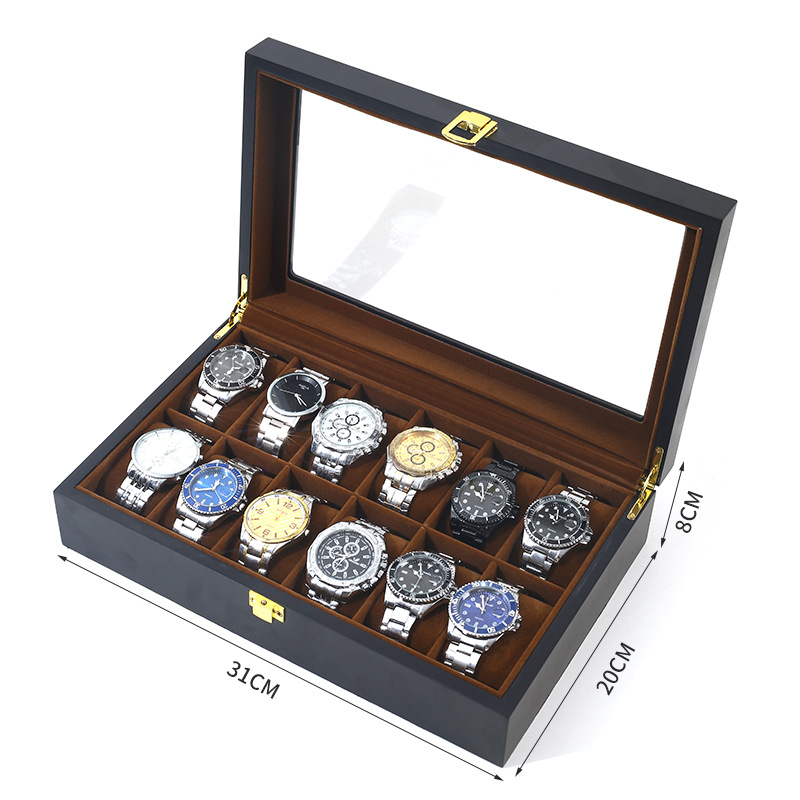 Fatto a mano Luxuy 6/10/12 gri - Jewelry Box That Holds Watches recensione e prezzo