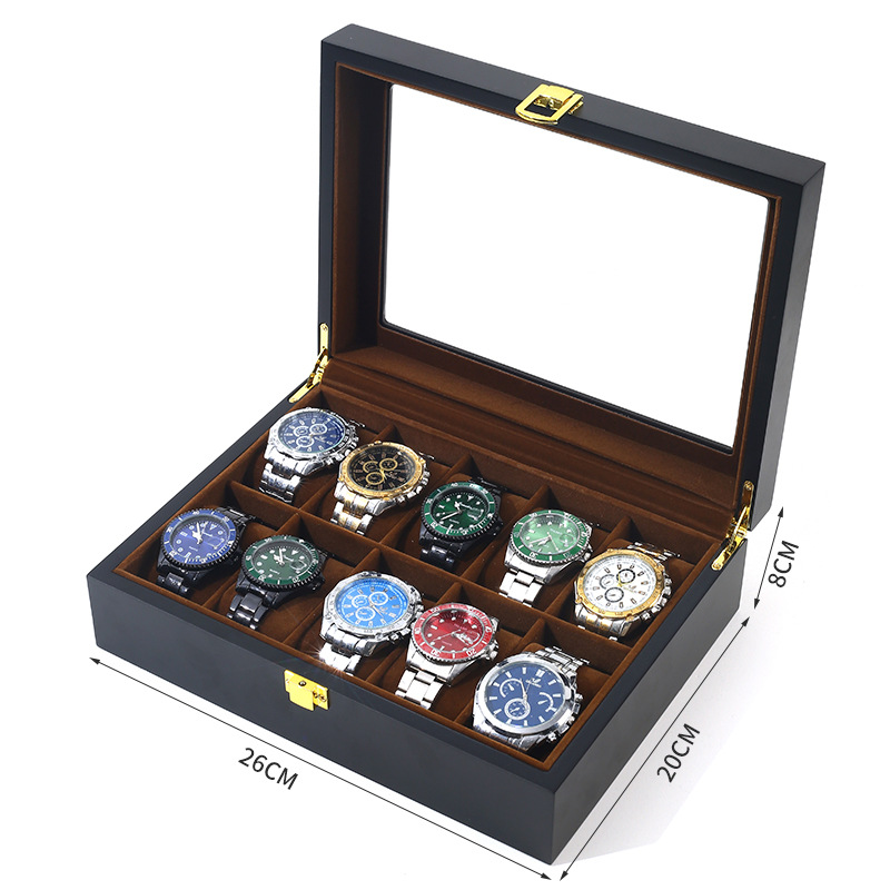 Fatto a mano Luxuy 6/10/12 gri - Jewelry Box That Holds Watches recensione e prezzo